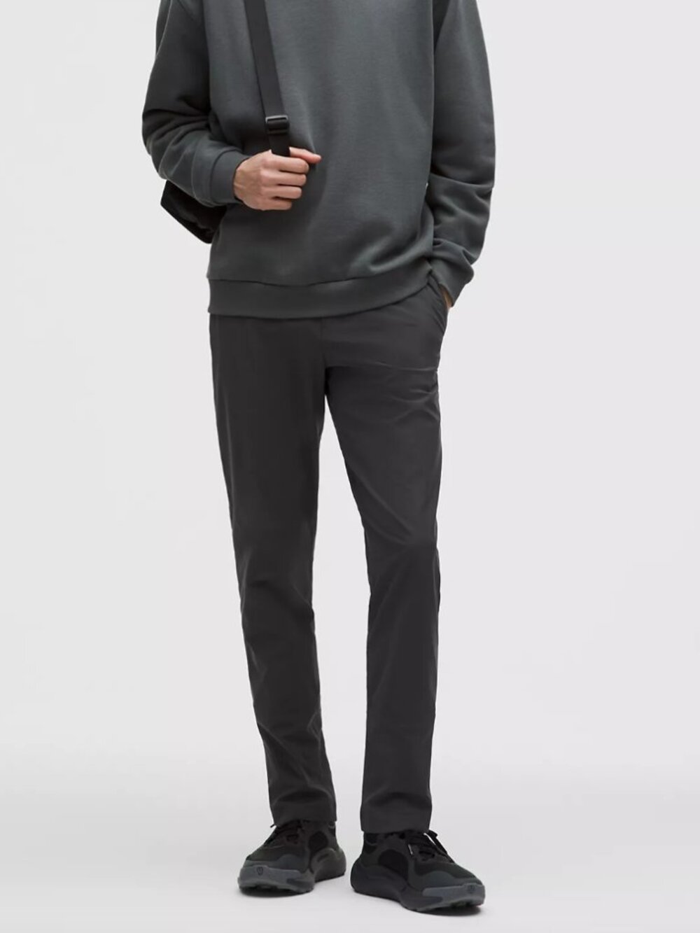 Lululemon ABC Slim-Fit 5-Pocket Pant Men's 32 Dark Charcoal Gray M5AD9S